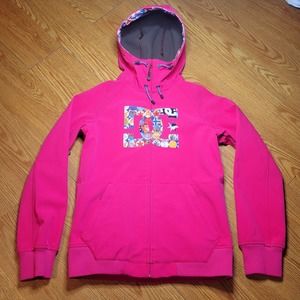 DC Exotex 5k Series Womens Hooded Ski/Snowboard Jacket Size Medium Pink